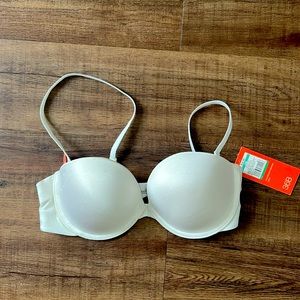 White convertible bra